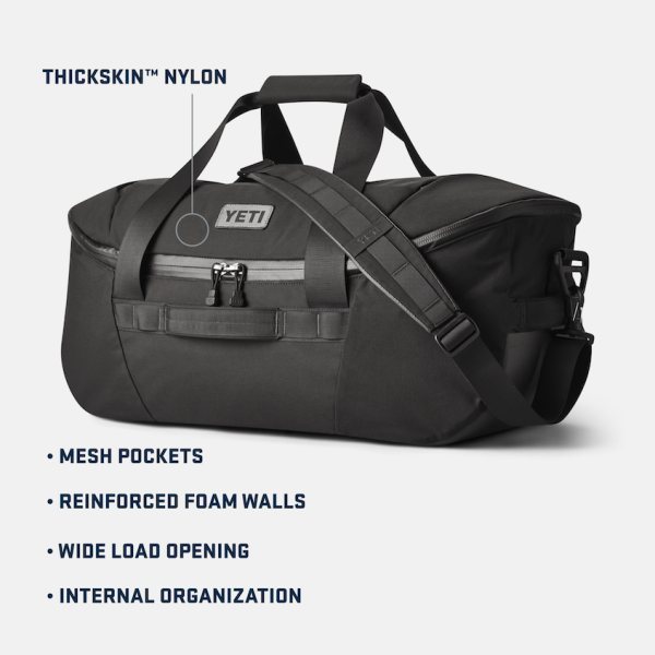 Navy Yeti Crossroads 60L Duffel Duffels | XJEAM-8015