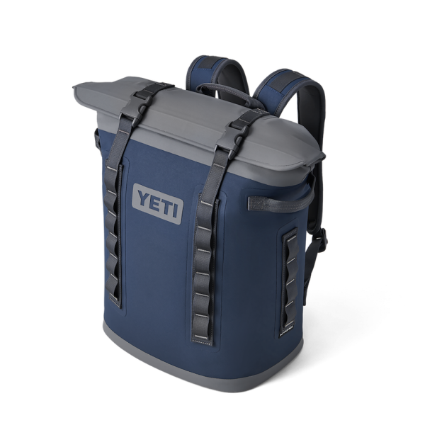 Navy Yeti Hopper M20 Soft Backpack Cooler Soft Coolers | TVSZA-7538