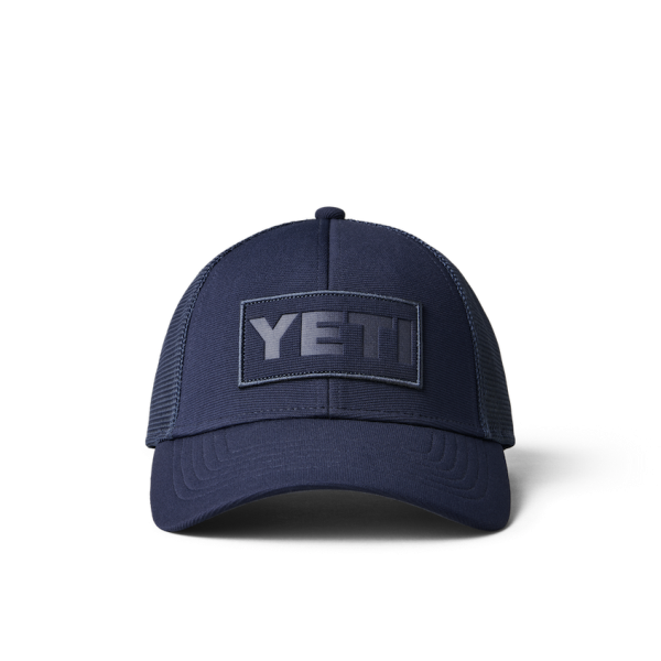 Navy Yeti Patch On Patch Trucker Hat Hats | ATOXE-5084