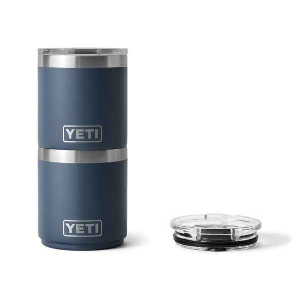 Navy Yeti Rambler 10 oz Stackable Lowball Beer & Barware | RTMNZ-7295