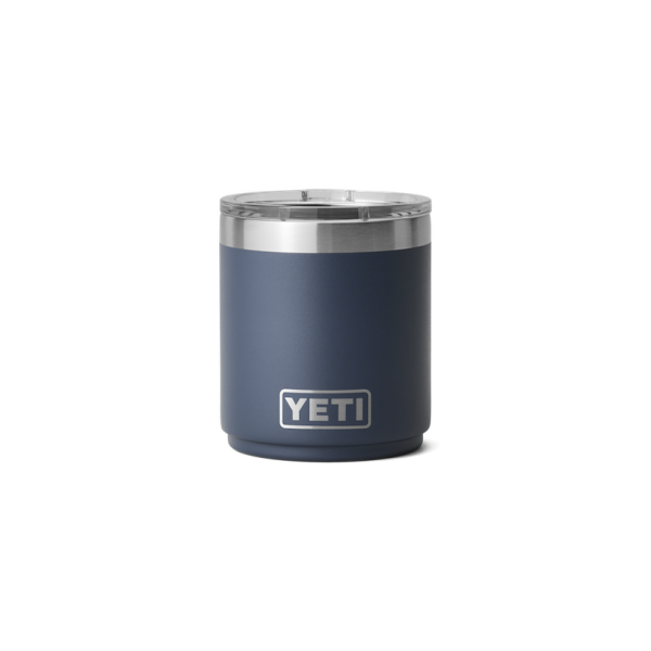 Navy Yeti Rambler 10 oz Stackable Lowball Beer & Barware | RTMNZ-7295