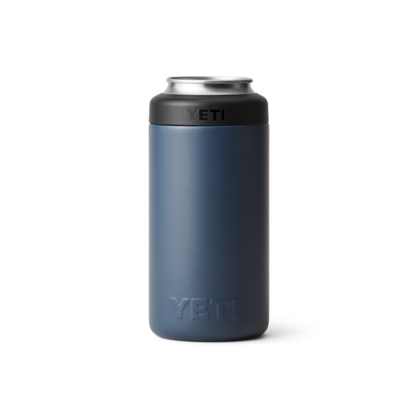 Navy Yeti Rambler 16 oz Colster Tall Can Cooler Beer & Barware | KWOCP-7391