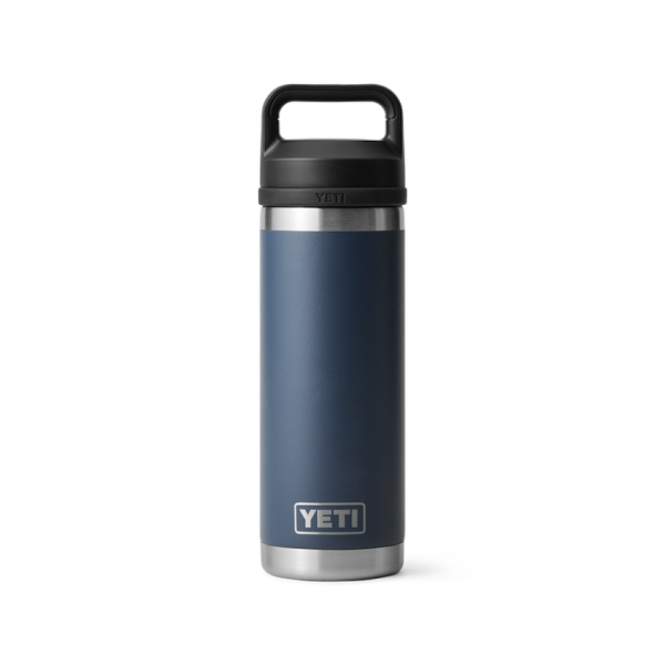 Navy Yeti Rambler 18 oz Water Bottle Water Bottles & Jugs | DXASG-0265