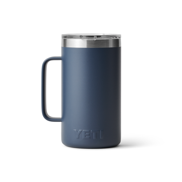 Navy Yeti Rambler 24 oz Mug Coffee & Mugs | BHGYW-9710