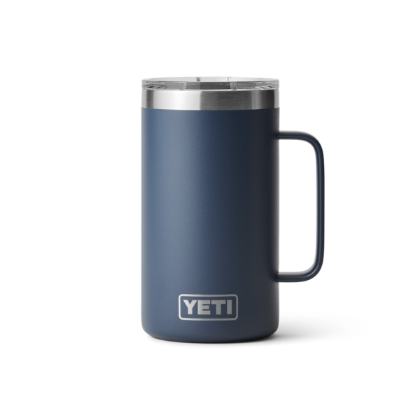 Navy Yeti Rambler 24 oz Mug Coffee & Mugs | BHGYW-9710