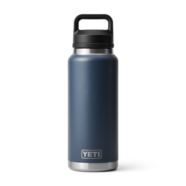 Navy Yeti Rambler 36 oz Water Bottle Water Bottles & Jugs | GBSFZ-8751