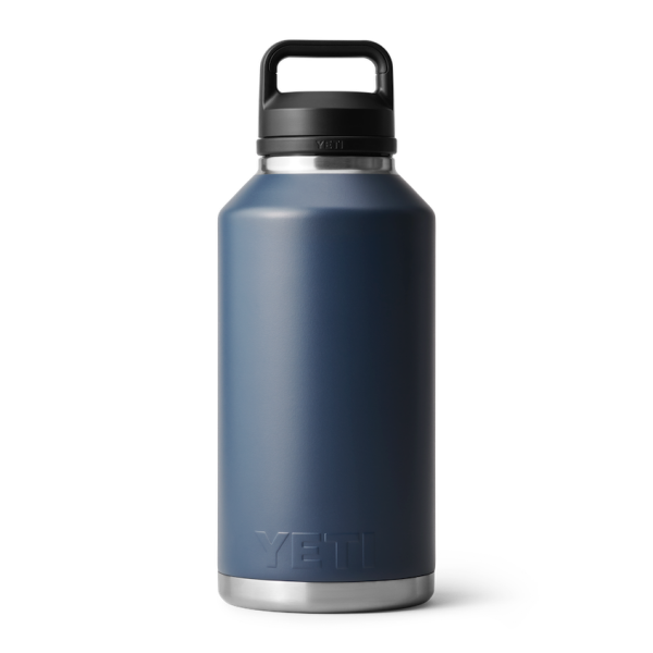 Navy Yeti Rambler 64 oz Water Bottle Water Bottles & Jugs | UXTQK-5847