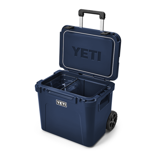 Navy Yeti Roadie 60 Wheeled Cooler Wheeled Coolers | VCXYS-8134