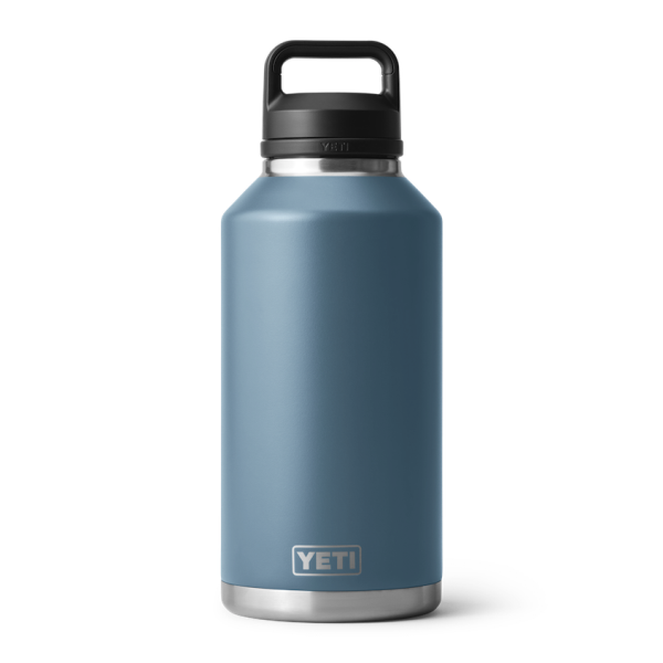 Nordic Blue Yeti Rambler 64 oz Water Bottle Water Bottles & Jugs | NLZUM-0426