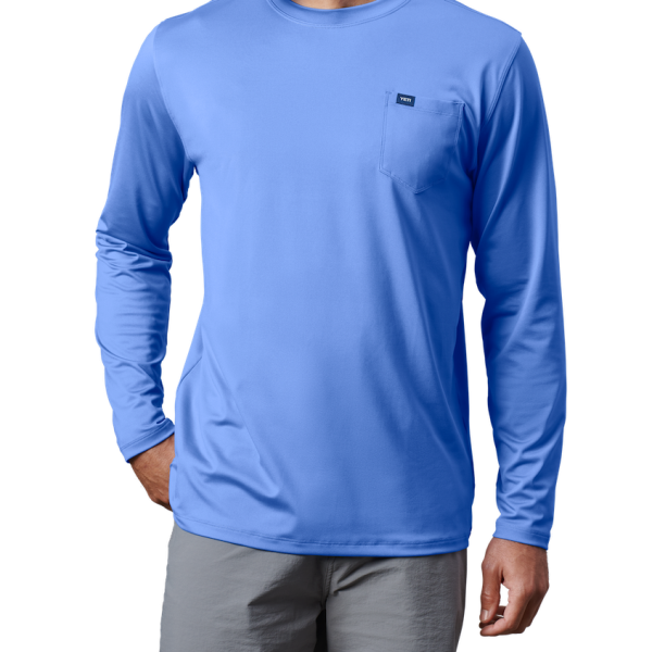 Offshore Blue Yeti Pocket Long Sleeve Sunshirt Sunshirts | NEXID-2091