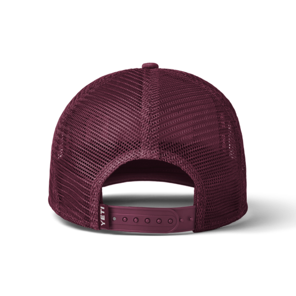 Plum Yeti Sunrise Badge Trucker Hat Hats | AGURJ-8234