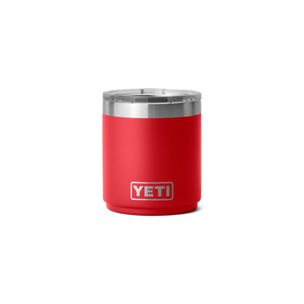 Rescue Red Yeti Rambler 10 oz Stackable Lowball Beer & Barware | LQTHC-0971