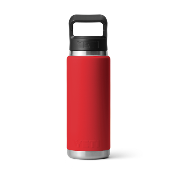 Rescue Red Yeti Rambler 26 oz Water Bottle Straw Drinkware | CANEW-9071