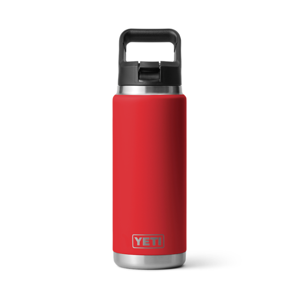 Rescue Red Yeti Rambler 26 oz Water Bottle Straw Drinkware | CANEW-9071