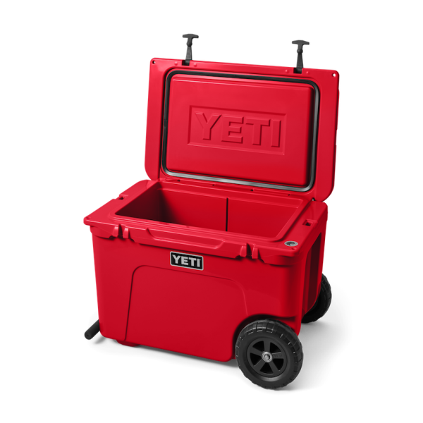 Rescue Red Yeti Tundra Haul Wheeled Cooler Wheeled Coolers | HKNYQ-7965