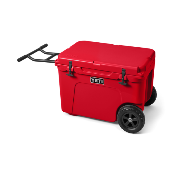 Rescue Red Yeti Tundra Haul Wheeled Cooler Wheeled Coolers | HKNYQ-7965