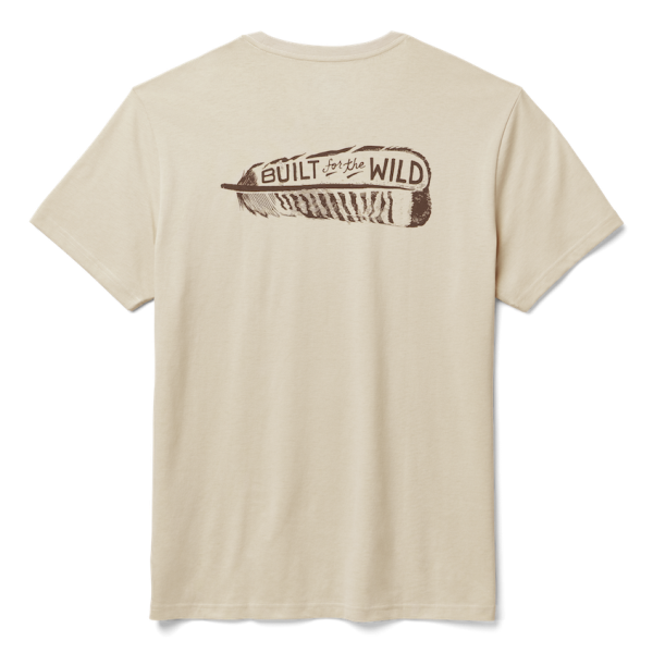 Sand Yeti Built for the Wild Turkey Feather Short Sleeve Tee Short Sleeve T-Shirt | TUQKG-6721