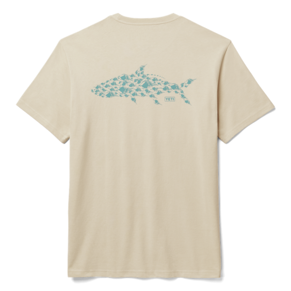 Sand Yeti Tarpon Flies Short Sleeve Tee Short Sleeve T-Shirt | XWKTU-4731