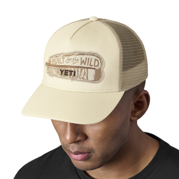 Sand Yeti Turkey Feather Trucker Hat Hats | OYJRX-6972