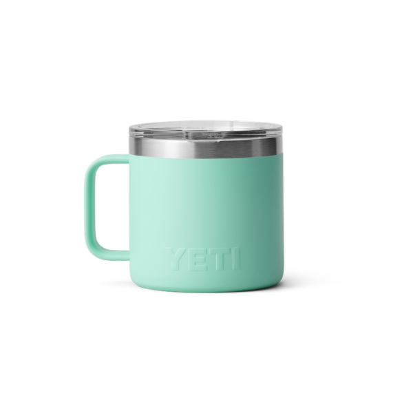 Seafoam Yeti Rambler 14 oz Mug Coffee & Mugs | ODRCH-0529