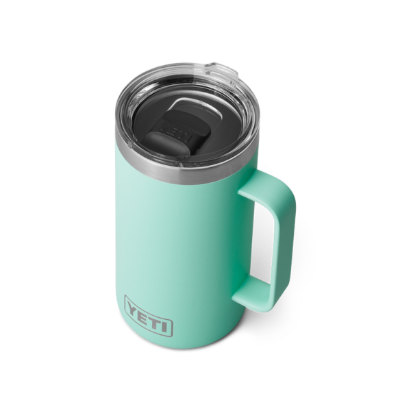 Seafoam Yeti Rambler 24 oz Mug Coffee & Mugs | ZLVNY-4206