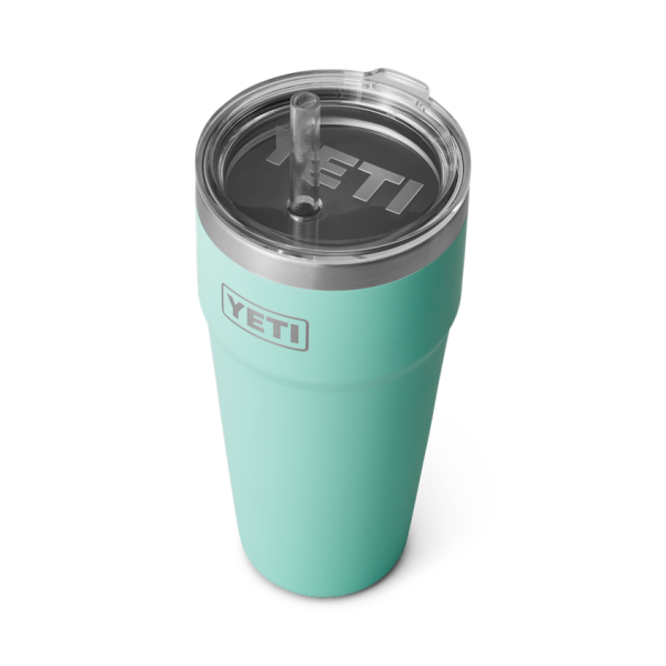 Seafoam Yeti Rambler 26 oz Stackable Cup Straw Drinkware | VPZEF-8123