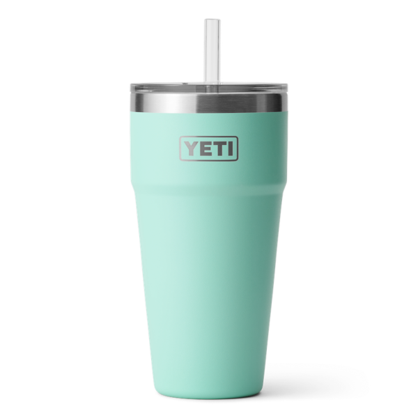 Seafoam Yeti Rambler 26 oz Stackable Cup Straw Drinkware | VPZEF-8123