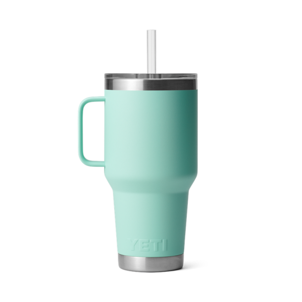 Seafoam Yeti Rambler 35 oz Mug Straw Drinkware | IXHDW-8143