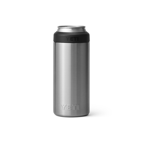 Stainless Yeti Rambler 12 oz Colster Slim Can Cooler Beer & Barware | KPXGV-1794