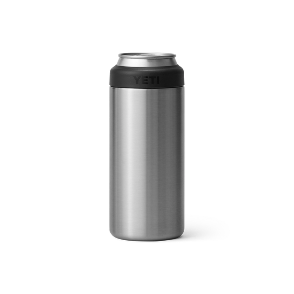 Stainless Yeti Rambler 12 oz Colster Slim Can Cooler Beer & Barware | KPXGV-1794