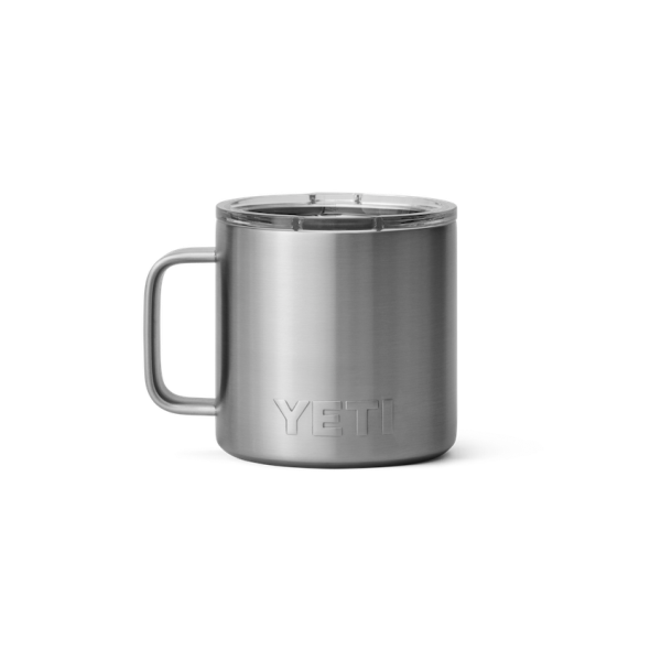 Stainless Yeti Rambler 14 oz Mug Coffee & Mugs | GSMQZ-3918