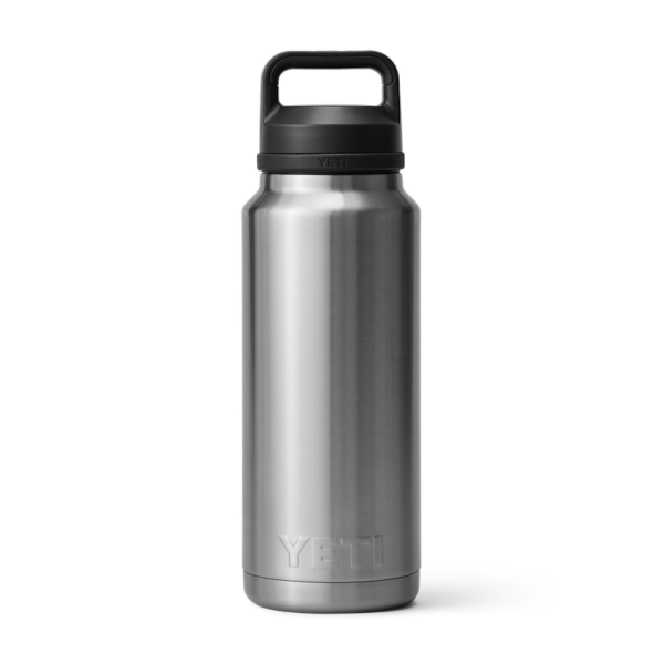 Stainless Yeti Rambler 36 oz Water Bottle Water Bottles & Jugs | ACLWM-8521