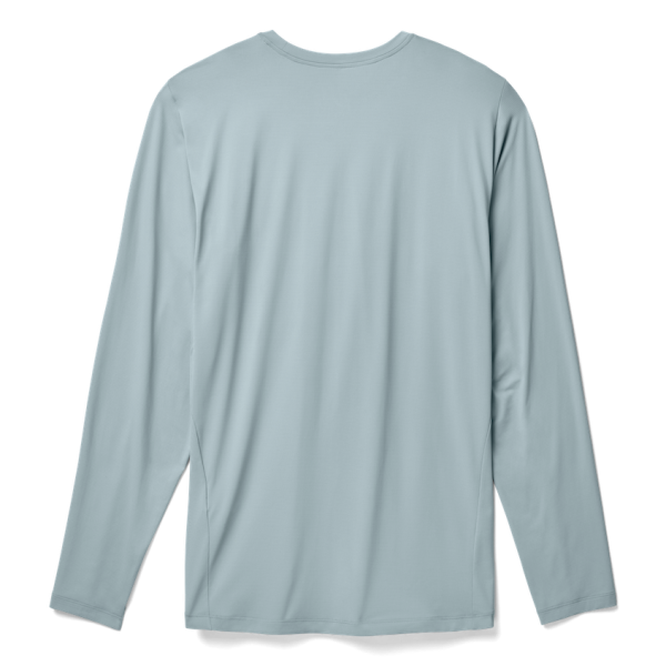 Stone Blue Yeti Crew Neck Long Sleeve Sunshirt Sunshirts | EWFJS-7429