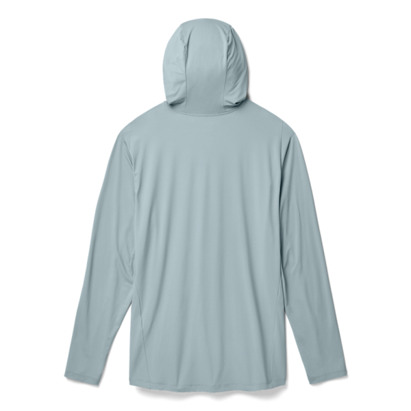 Stone Blue Yeti Hooded Long Sleeve Sunshirt Sunshirts | YASDC-2719