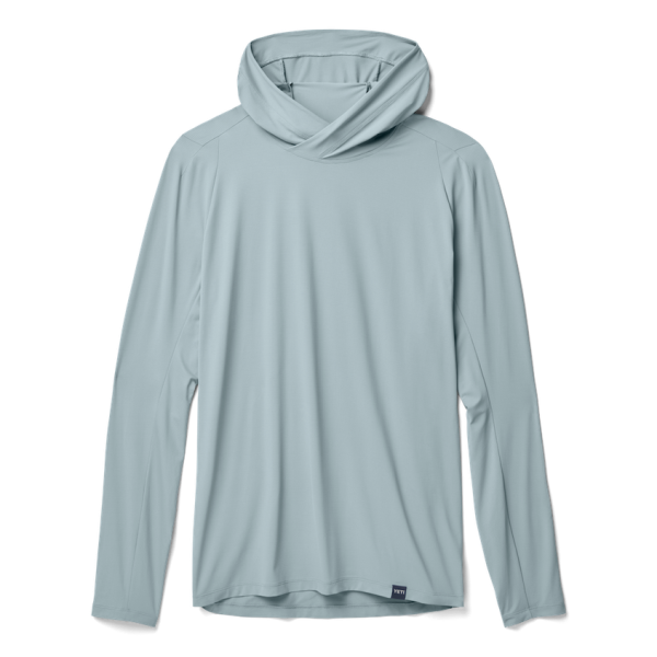 Stone Blue Yeti Hooded Long Sleeve Sunshirt Sunshirts | YASDC-2719