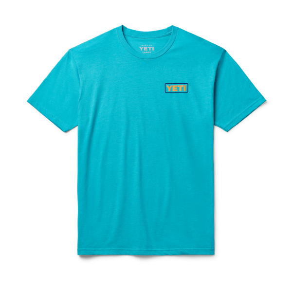 Teal Yeti Ambassador Flies Short Sleeve T-Shirt Short Sleeve T-Shirt | QJPKR-5981