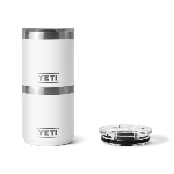 White Yeti Rambler 10 oz Stackable Lowball Beer & Barware | QMSDB-1674