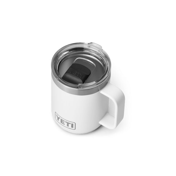 White Yeti Rambler 10 oz Stackable Mug Coffee & Mugs | TAQUB-2719