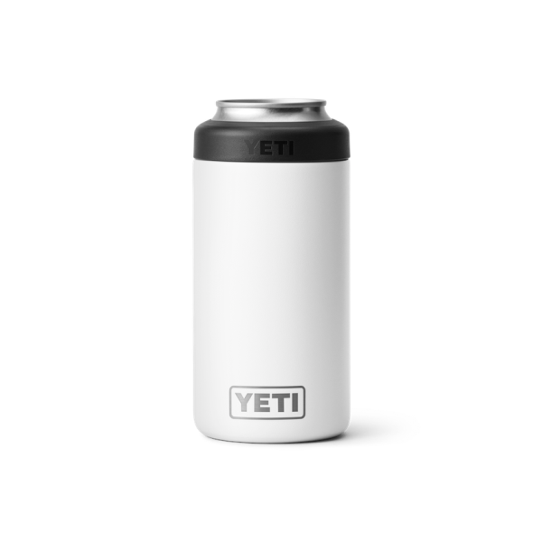 White Yeti Rambler 16 oz Colster Tall Can Cooler Beer & Barware | HBFDC-8019