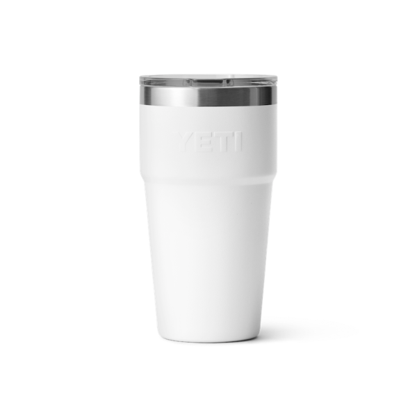 White Yeti Rambler 16 oz Stackable Pint Beer & Barware | FJRIG-4813