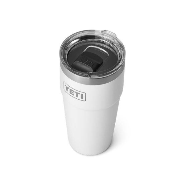 White Yeti Rambler 16 oz Stackable Pint Beer & Barware | FJRIG-4813