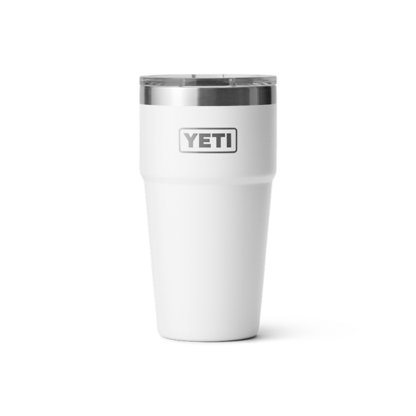 White Yeti Rambler 16 oz Stackable Pint Beer & Barware | FJRIG-4813