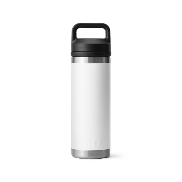 White Yeti Rambler 18 oz Water Bottle Water Bottles & Jugs | GOWQJ-2413