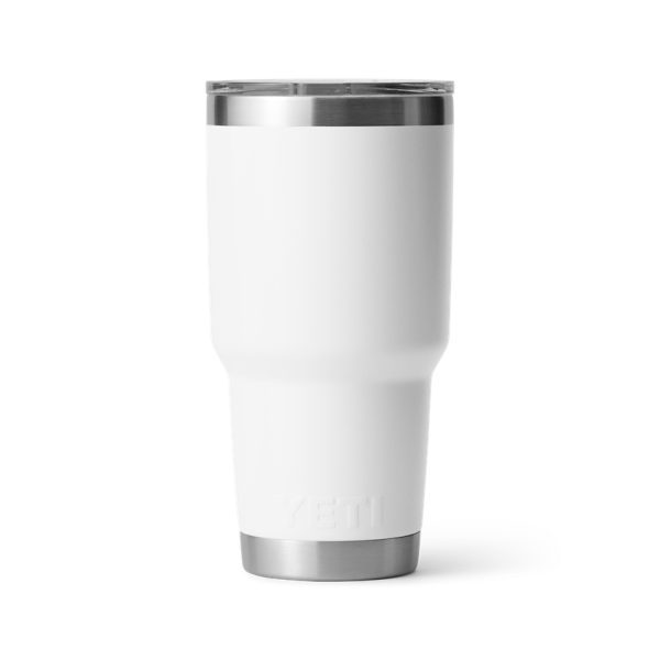 White Yeti Rambler 30 oz Tumbler Tumblers | TMBHD-1095