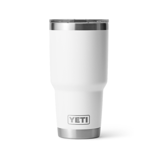 White Yeti Rambler 30 oz Tumbler Tumblers | TMBHD-1095