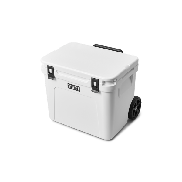 White Yeti Roadie 60 Wheeled Cooler Wheeled Coolers | RTKNX-6037