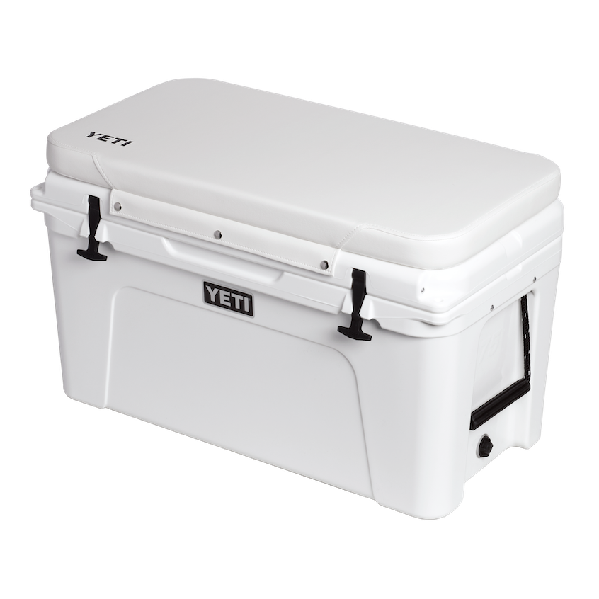 White Yeti Tundra Hard Cooler Seat Cushion In White Tundra Accessories | BDVZP-1728