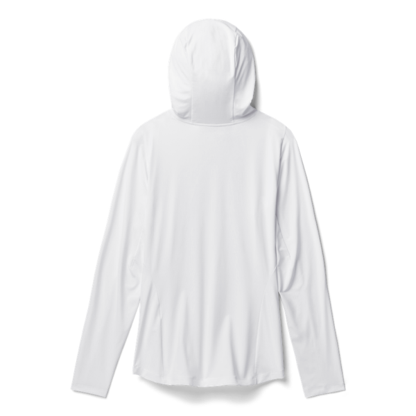 White Yeti Women's Hooded Long Sleeve Sunshirt Sunshirts | RJASX-4073