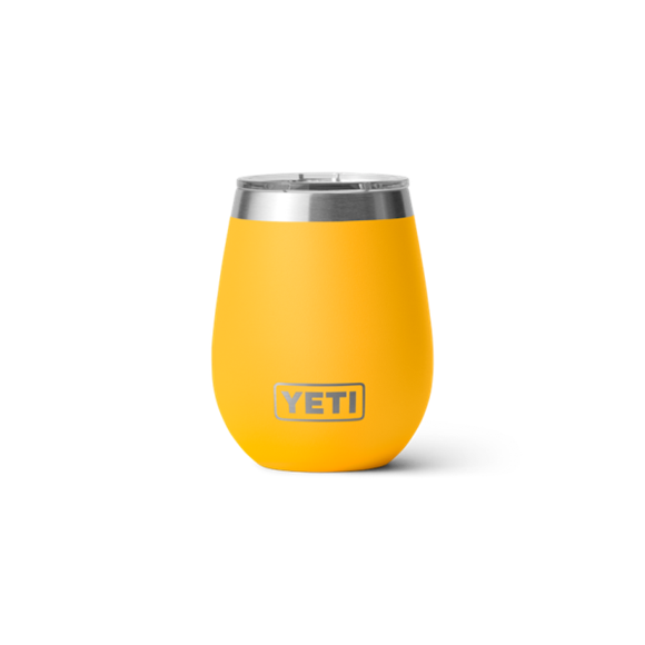 Alpine Yellow Yeti Rambler 10 oz Wine Tumbler Beer & Barware | WHERZ-6381