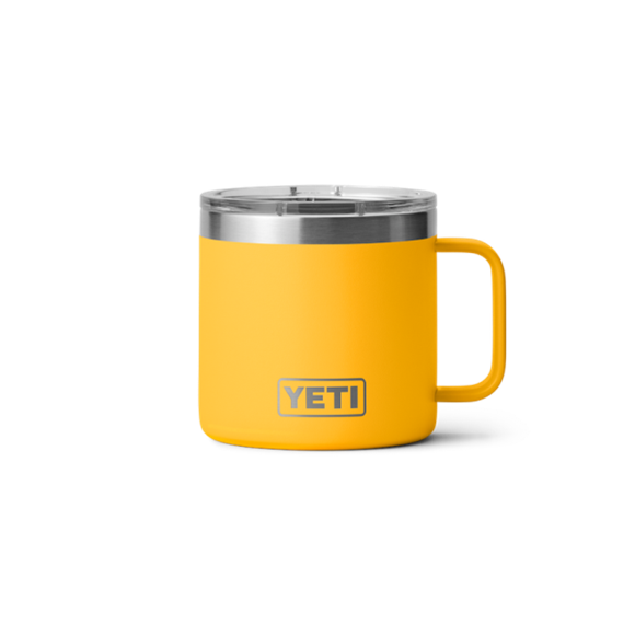 Alpine Yellow Yeti Rambler 14 oz Mug Coffee & Mugs | ZNHPT-1456